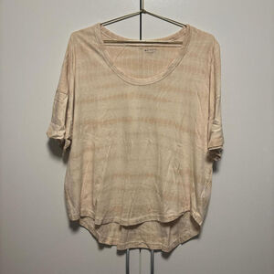 Athleta beige shirt